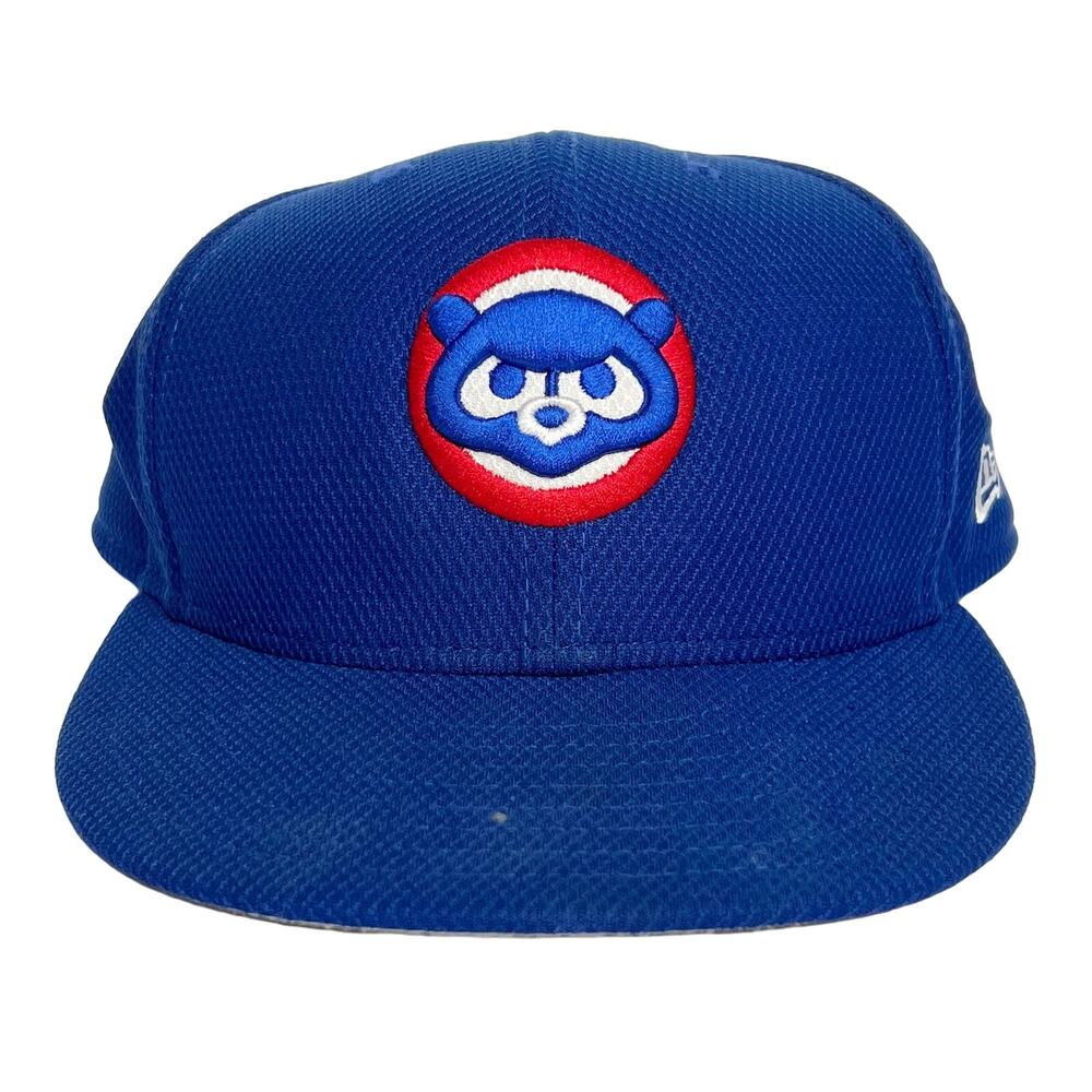 NEW ERA CHICAGO CUBS 2024 Batting Practice 59FIFTY Fitted Hat Blue Size 7(5/8)